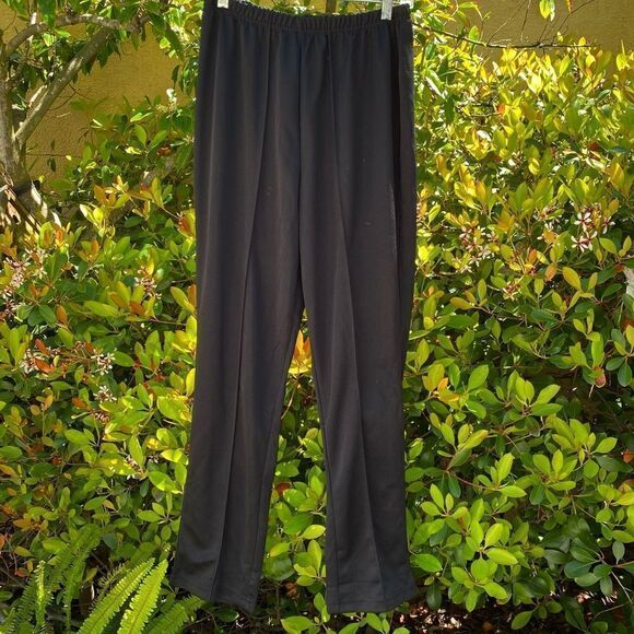 Woman Within Black Elastic-Waist Soft Knit Pant. Size 14W. NWT - Picture 2 of 6